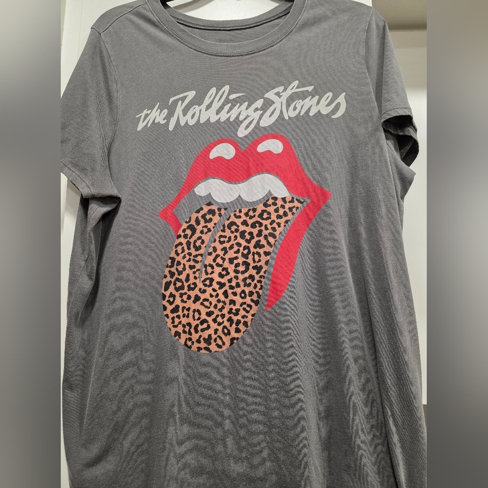 The Rolling Stones Charcoal Tee